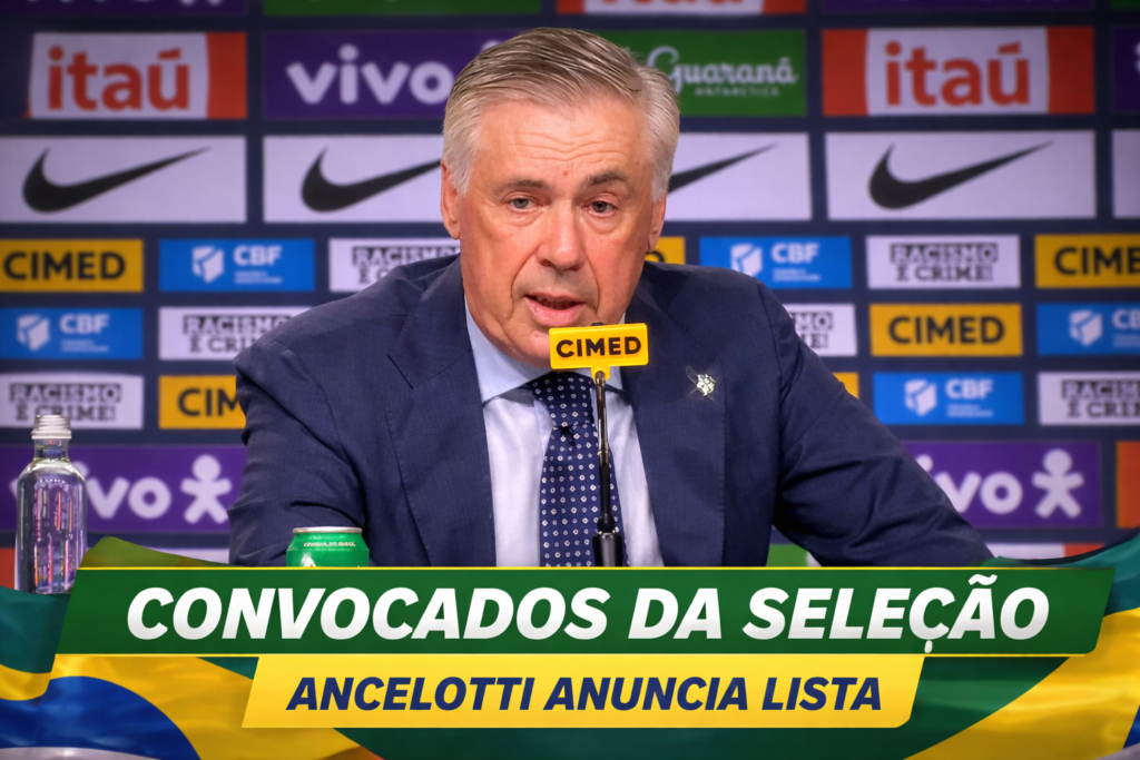 lista de convocados para a seleção brasileira