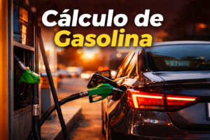 Carro moderno sendo abastecido em posto de gasolina ao entardecer com iluminação quente e painel mostrando consumo