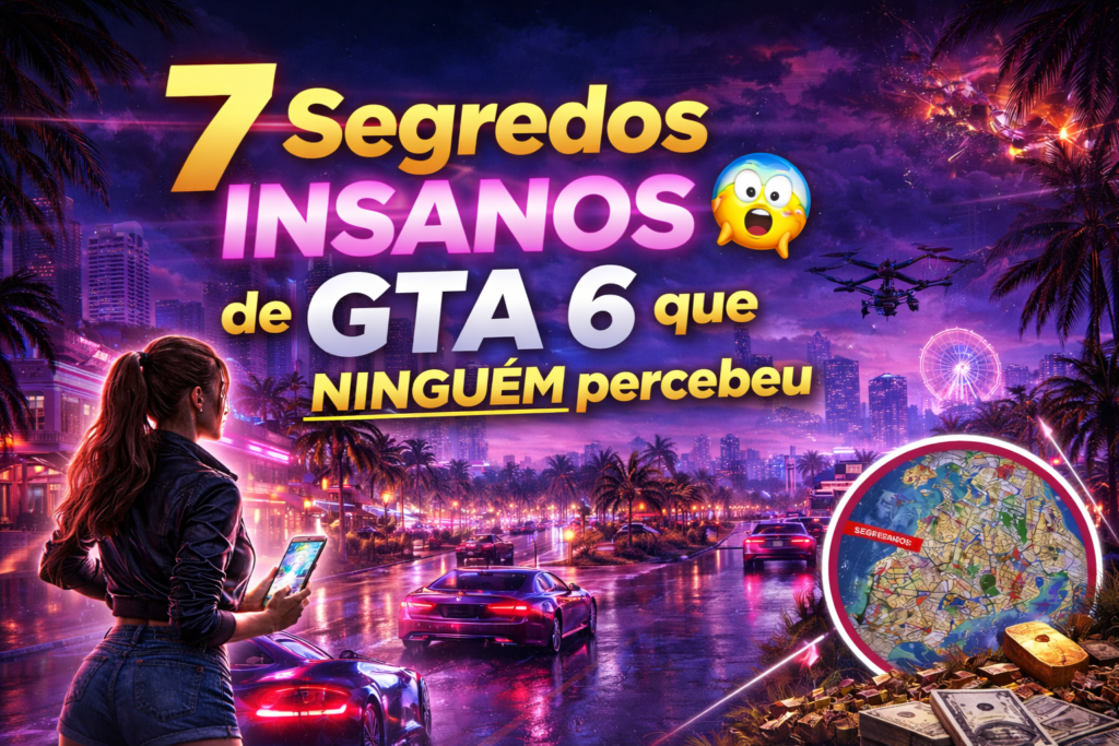 7 Segredos INSANOS de GTA 6 que NINGUÉM percebeu (e podem mudar tudo 😱)