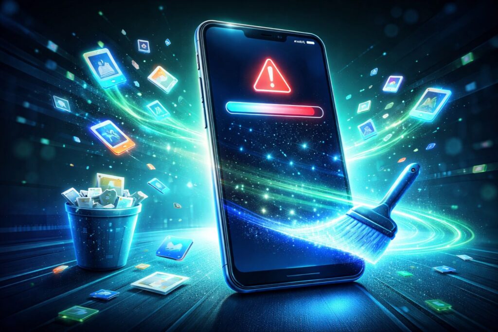 Como limpar a memória do celular corretamente com otimização de armazenamento e remoção de arquivos